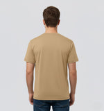 RIVANORA Classic Vintage Car Graphic Tee — Men's Ford Mustang T-Shirt ( Coffee )