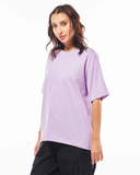 RIVANORA Women’s Oversized T-Shirt – Minimal Streetwear Essential ( Purple )