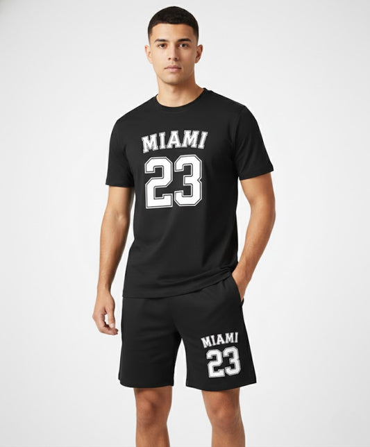 RIVANORA Miami Vice Vibes: The '23 Co-ord Set ( Black )