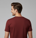 RIVANORA Premium Batman Logo T-Shirt – Stylish, Trendy & Comfortable ( Maroon )