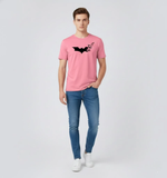 RIVANORA Premium Batman Logo T-Shirt – Stylish, Trendy & Comfortable ( Pink )