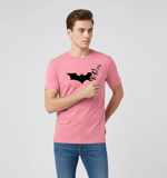 RIVANORA Premium Batman Logo T-Shirt – Stylish, Trendy & Comfortable ( Pink )