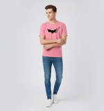RIVANORA Premium Batman Logo T-Shirt – Stylish, Trendy & Comfortable ( Pink )