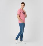 RIVANORA Premium Batman Logo T-Shirt – Stylish, Trendy & Comfortable ( Pink )