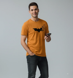 RIVANORA Premium Batman Logo T-Shirt – Stylish, Trendy & Comfortable ( Musterd )
