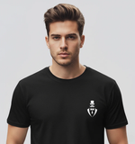 RIVANORA Classic Vintage Car Graphic Tee — Men's Ford Mustang T-Shirt ( Black )