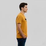 RIVANORA Men's Batman Logo T-Shirt - Premium Graphic T-Shirt ( Musterd )