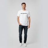 RIVANORA Men’s “Awesome” Graphic T-Shirt — Premium Casual Tee for Everyday Wear ( White )