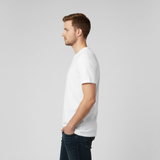 RIVANORA Men’s “Awesome” Graphic T-Shirt — Premium Casual Tee for Everyday Wear ( White )