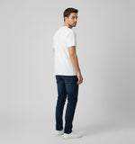 RIVANORA Classic Vintage Car Graphic Tee — Men's Ford Mustang T-Shirt ( White )