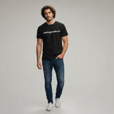 RIVANORA Men’s “Awesome” Graphic T-Shirt — Premium Casual Tee for Everyday Wear ( Black )