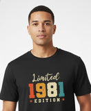 RIVANORA Limited Edition 1981 Men’s Co-Ord Set – Premium Comfort Wear ( Black )