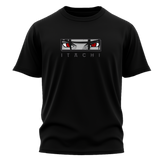 Naruto Anime T-Shirt | Itachi Eyes Front & Kakashi Graphic Back | Unisex Streetwear