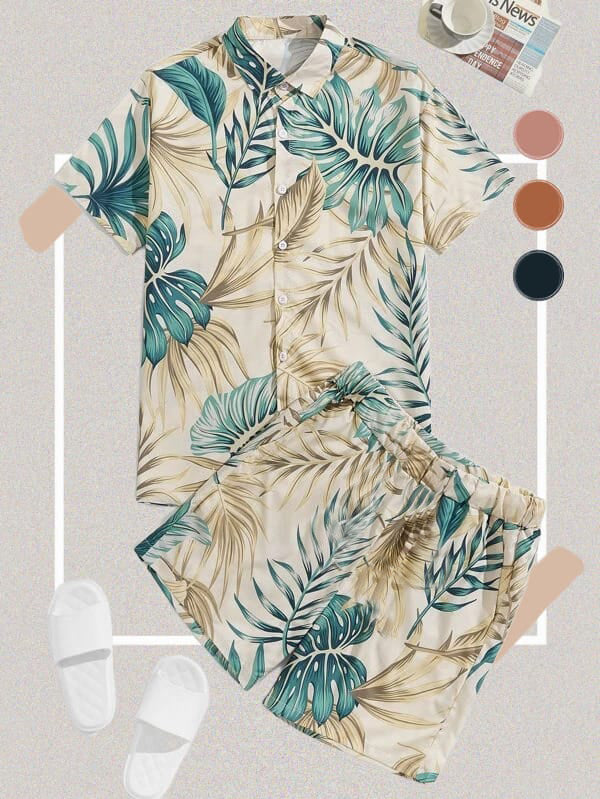 Co-ord Set AQUA GREEN