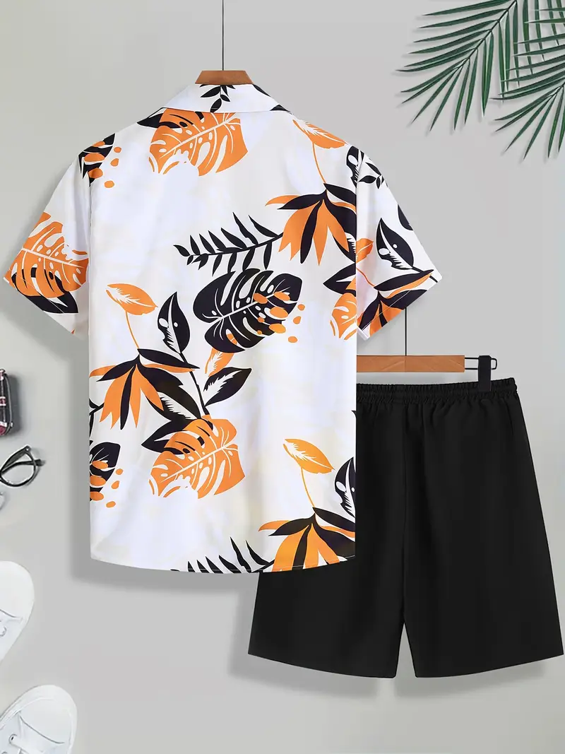Co-ord SetOrange Leaves