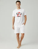 RIVANORA Premium Squid Game Graphic Co-ord Set ( White )