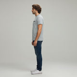 RIVANORA Men’s “Awesome” Graphic T-Shirt — Premium Casual Tee for Everyday Wear ( Gray )