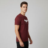 RIVANORA Men's Batman Logo T-Shirt - Premium Graphic T-Shirt ( Maroon )
