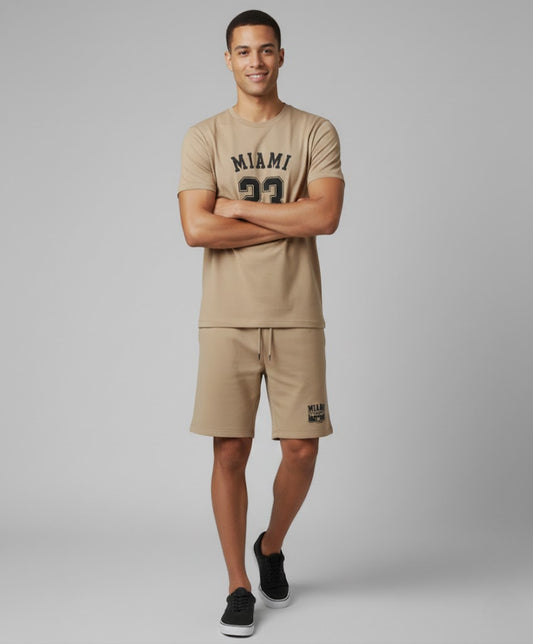 RIVANORA Miami Vice Vibes: The '23 Co-ord Set ( Coffee )