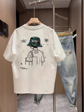 Men's Summer 100% Cotton Fashionable Casual Loose