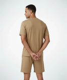 RIVANORA Limited Edition 1981 Men’s Co-Ord Set – Premium Comfort Wear ( Coffee )