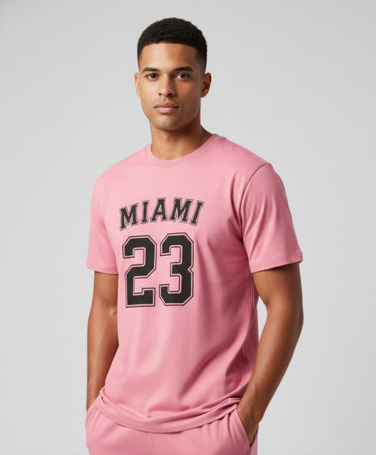 RIVANORA Miami Vice Vibes: The '23 Co-ord Set ( Pink )