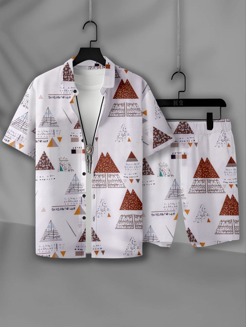 Co-ord set White Piramid