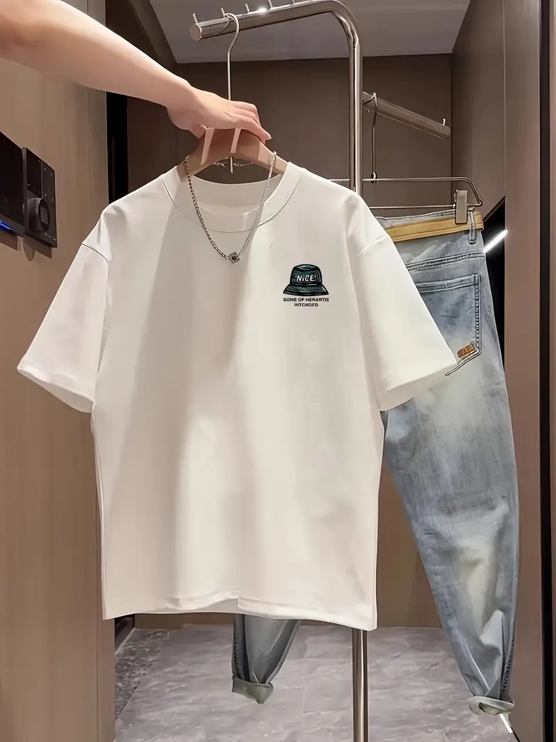 Men's Summer 100% Cotton Fashionable Casual Loose