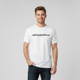RIVANORA Men’s “Awesome” Graphic T-Shirt — Premium Casual Tee for Everyday Wear ( White )