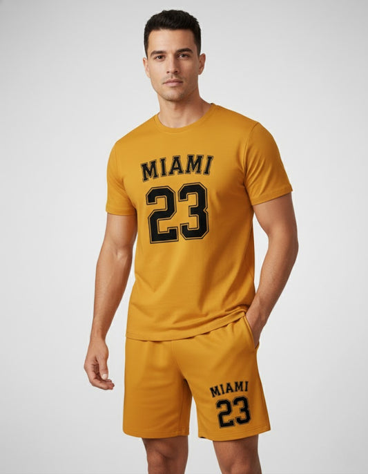 RIVANORA Miami Vice Vibes: The '23 Co-ord Set ( Musterd )