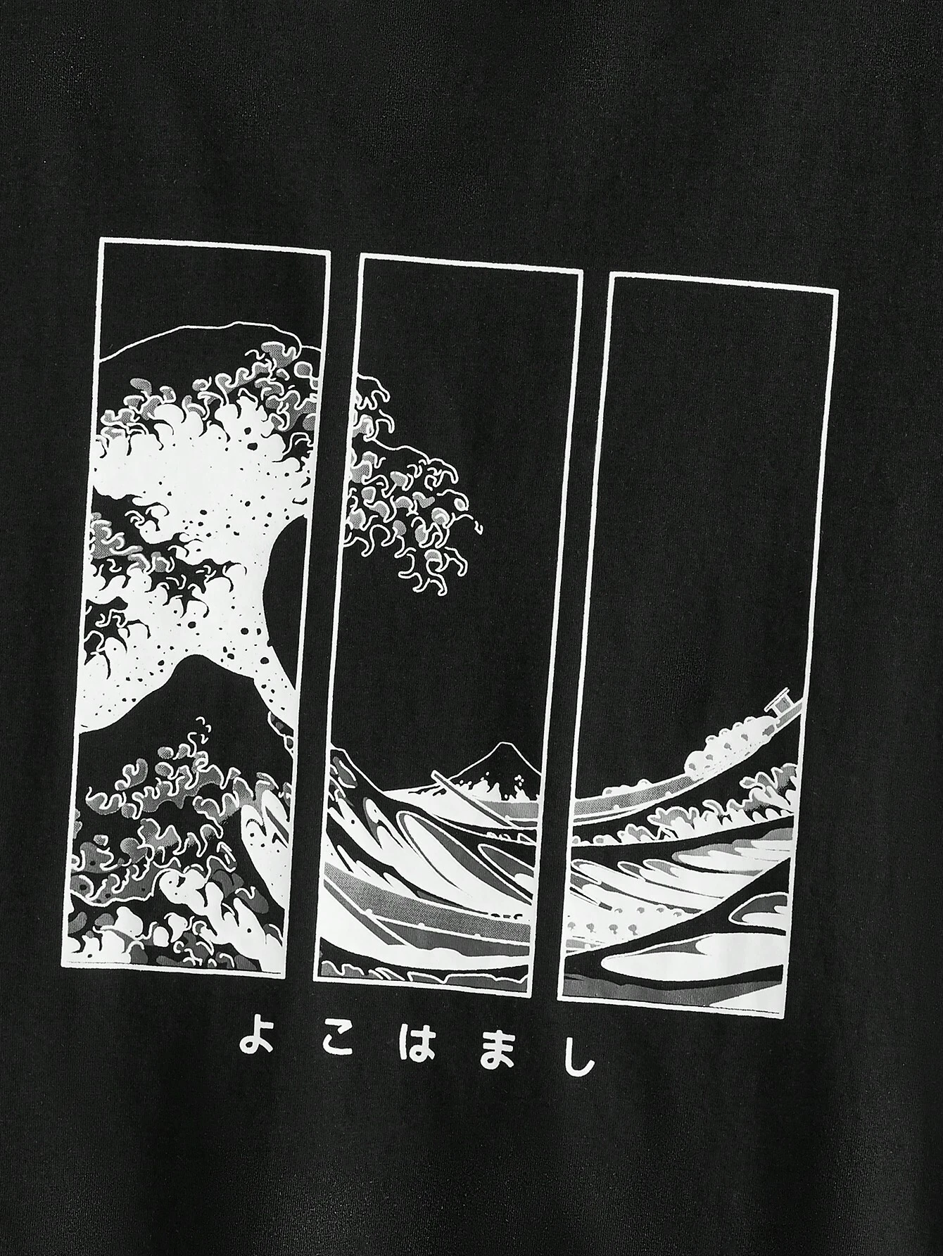 black STYLE T-SHIRT