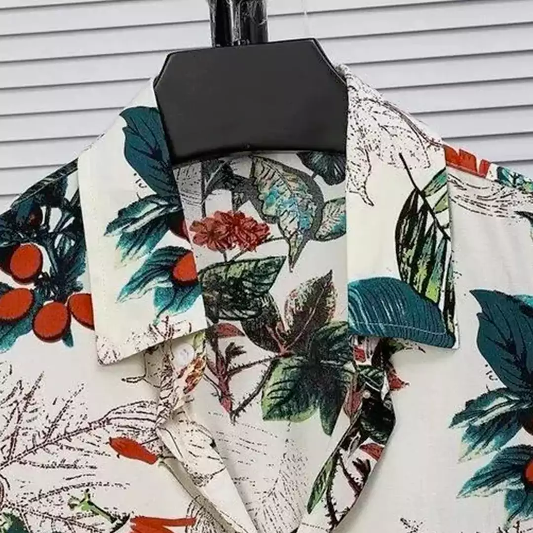 Co-ord Set Green Flower