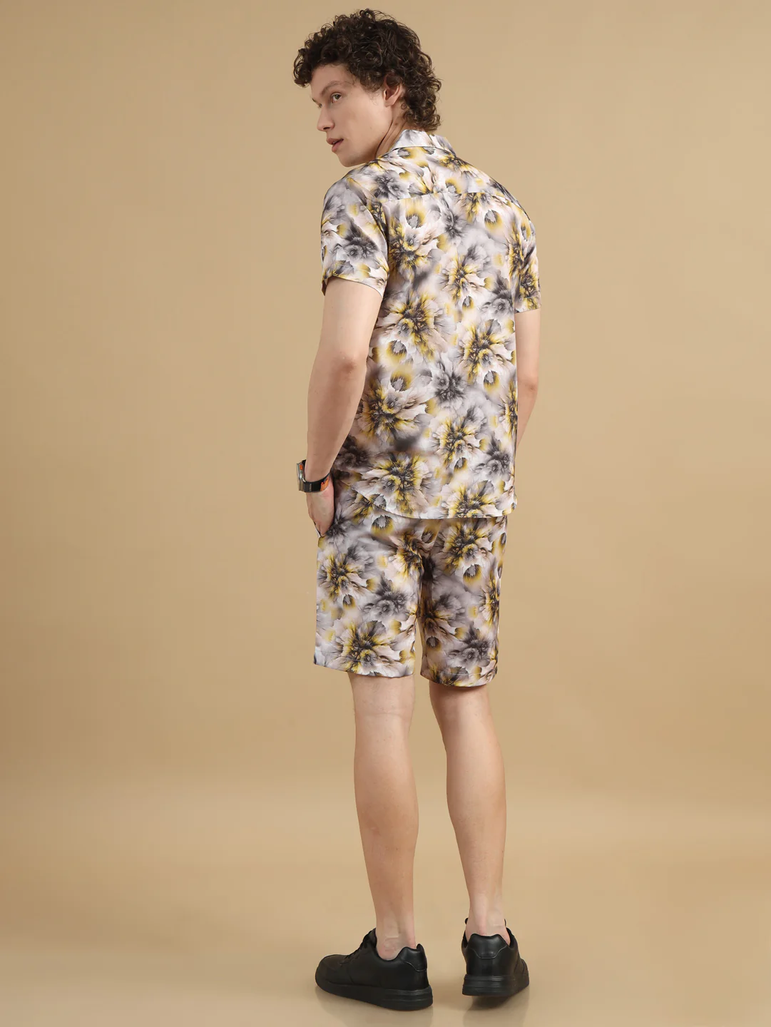 Co-ord set Yellow Flower