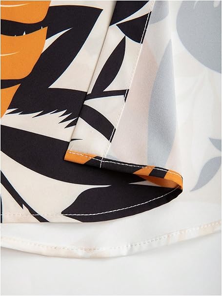 Shirt Orange Leaves Shirt