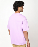 RIVANORA Streetwear oversized t-shirt men / men's oversized tee for ( Purple )