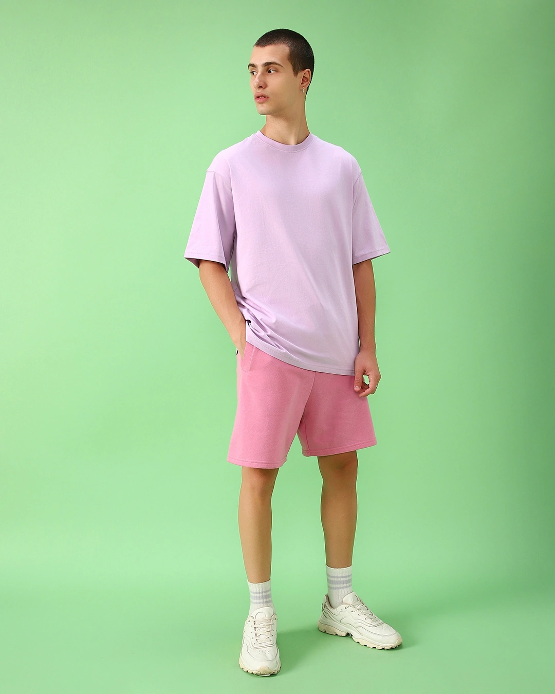 RIVANORA Men’s Oversized T-Shirt – Premium Streetwear Mens Oversized T-shirt ( Purple )