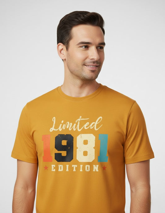 RIVANORA Limited Edition 1981 Men’s Co-Ord Set – Premium Comfort Wear ( Musterd )