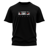 Naruto Anime T-Shirt | Itachi Eyes Front & Kakashi Graphic Back | Unisex Streetwear